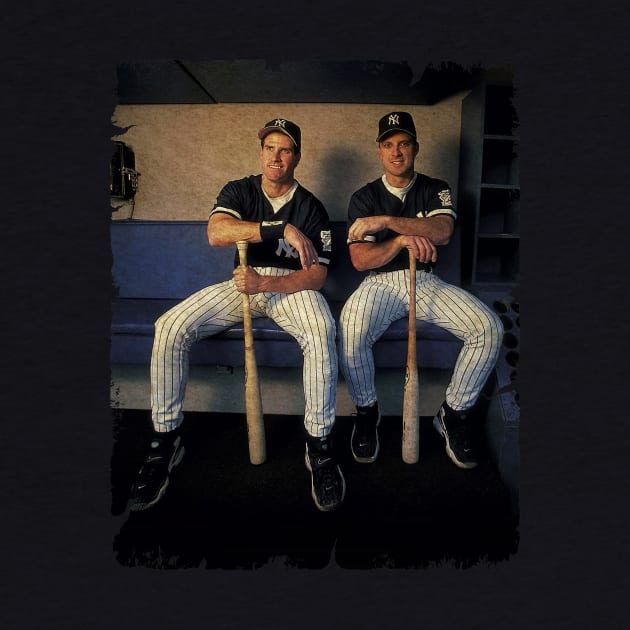 Paul O'Neill and Tino Martinez in New York Yankees by SOEKAMPTI